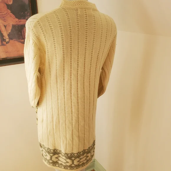 Vintage Pearl & Braid Embroidered Cardigan - Picture 8 of 12